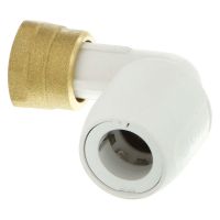 Hep2O Bent Tap Connector 1/2in x 15mm