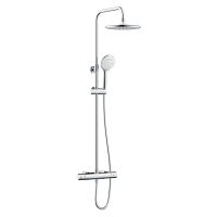 Bristan Buzz Thermostatic Bar Shower Mixer with Rigid Riser