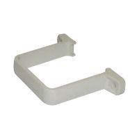 FloPlast White 65mm Square Flush Downpipe Clip