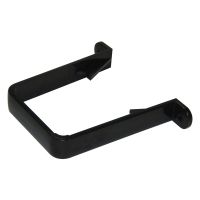 FloPlast Black 65mm Square Downpipe Clip