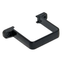 FloPlast Black 65mm Square Flush Downpipe Clip