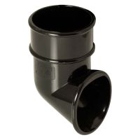 FloPlast Black 68mm Round Downpipe Shoe