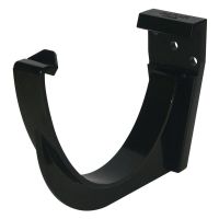 FloPlast Black Hi-Cap 115mm Half Round Gutter Fascia Bracket