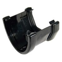 FloPlast Black Hi-Cap 115mm to Square Line Adaptor