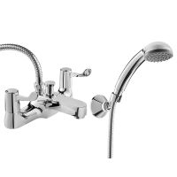 Deva Essentials Porto Bath Shower Mixer Tap with Kit