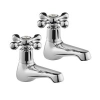 Deva Verona Basin Taps (Pair)