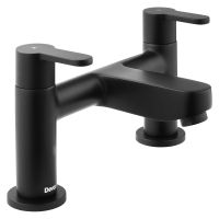 Deva Seville Black Bath Filler Tap