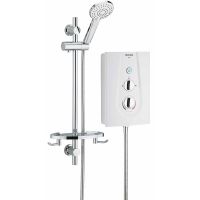 Bristan Joy 8.5kW White & Chrome Thermostatic Electric Shower