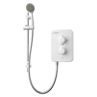 Gainsborough Slim Mono White & Chrome Electric Shower 8.5kW