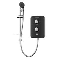 Gainsborough Slim Duo Piano Black Electric Shower 8.5kW