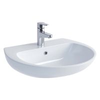 Lecico Atlas 1 Tap Hole Basin 500 x 426mm