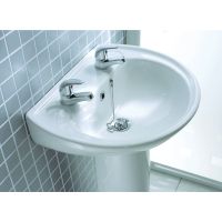 Lecico Atlas 2 Tap Hole Basin 500 x 426mm