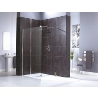 Aqualux Shine 900mm Modular Shower Glass Panel