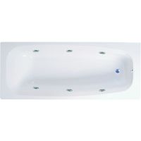 Caymen 6 Jet Whirlpool Bath 1700 x 700mm