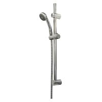 Croydex Chrome Single Function Shower Rail Kit With Handset