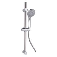 Croydex Amalfi Chrome 5 Function Shower Rail Kit With Handset