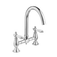 Deva Genoa Bridge Kitchen Mixer Tap