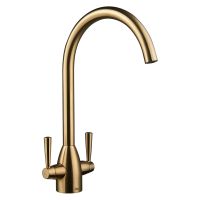 Deva Vienna Brushed Brass Mono Mixer Tap