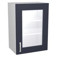 Verona Navy 500mm Glass Wall Unit