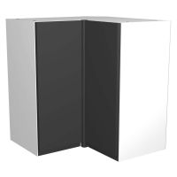 Capri Dark Grey 635mm Corner Wall Unit