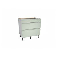 Capri Seagrass 800mm Three Drawer Unit Pack 2 of 2