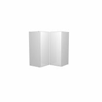 Capri White 635mm Corner Wall Unit