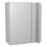 Capri Grey 600mm Straight Corner Wall Unit