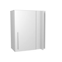 Paris White 600mm Straight Wall Unit