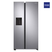 Samsung Series 8 American Fridge Freezer With Plumbed Water Dispenser RS68A884CSLSilver