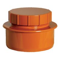 FloPlast 110mm Underground Screwed Access Cap