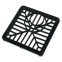 FloPlast Black 150mm Spare Square Drain Grid