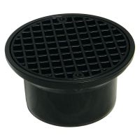 FloPlast 110mm Underground Round Hopper and Grid