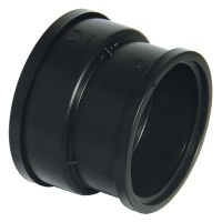 FloPlast 110mm Underground Hepsleve Clay Double Socket Adaptor