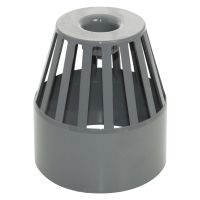 FloPlast Grey 110mm Soil Vent Terminal