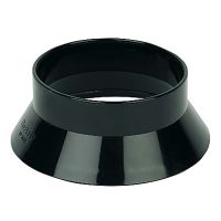 FloPlast Black 110mm Soil Weathering Collar