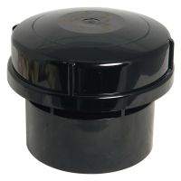 FloPlast Black 110mm Soil Air Admittance Valve