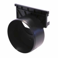 ACO RainDrain Outlet End Cap 110mm