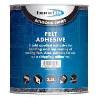 BituBond Roofing Felt Adhesive Black 2.5ltr