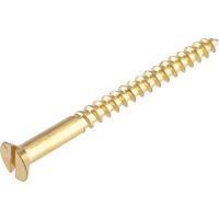 Unifix Brass Woodscrew 3 x 12mm Pack of 25