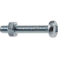 Unifix Pan Head Machine Screw M4 x 12mm Pack of 10