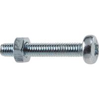 Unifix Pan Head Machine Screw M4 x 25mm Pack of 10