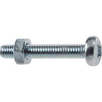 Unifix Pan Head Machine Screw M5 x 25mm Pack of 10