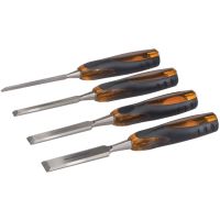 4 Piece Expert Wood Chisel Set