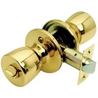 Guardian Privacy Knob Set Brass Plated