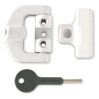 Yale PVCu Window Lock & Key White