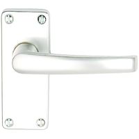 Sandal 76mm (3") Internal Lever Latch Door Pack Satin Aluminium