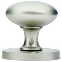 Victorian Mortice Knob Handle Satin Chrome