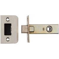 Dale Bathroom Tubular Mortice Deadbolt Satin Stainless Steel 76mm