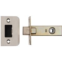 Dale Bathroom Mortice Deadbolt Satin Stainless Steel 65mm