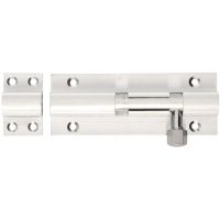 Heavy Duty Barrel Bolt Satin Chrome 150mm